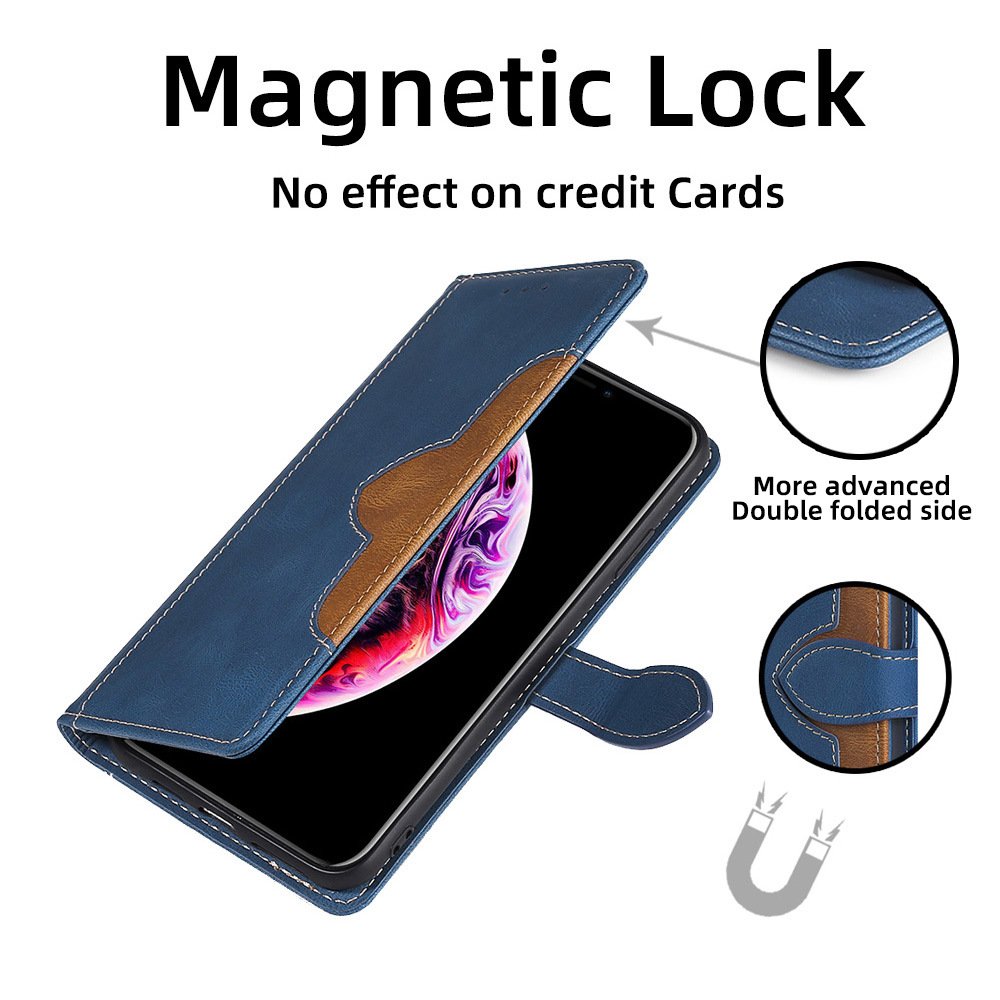 High quality For iphone 16pro bracket phone leather cases 15promax flip top 14pro card drop protection mobile phone case 12/13