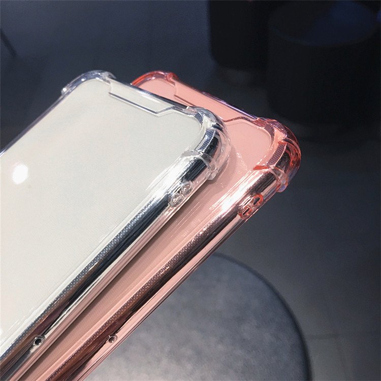 Crystal Clear Phone Case For iPhone 16 15 14 13 12 mini 11 Pro Max XR 7 8 Plus Transparent Shockproof Cover Silicone TPU Coque