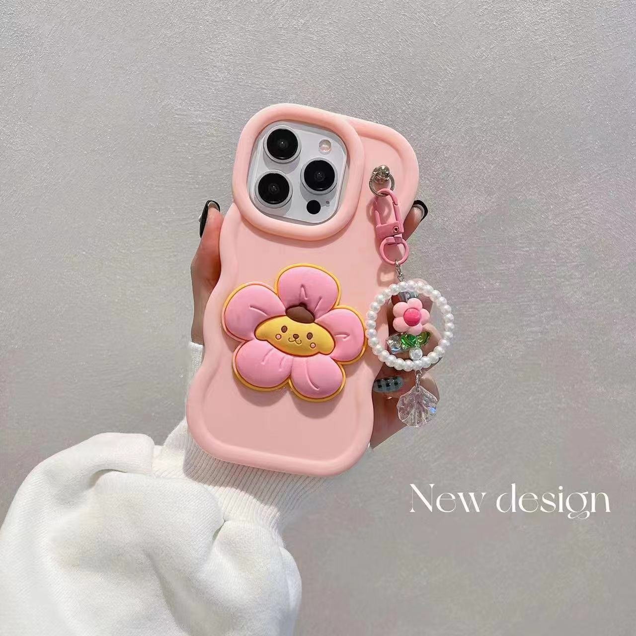 mobile phone protect case flower oil painting design high level woman cellphone covers phone case