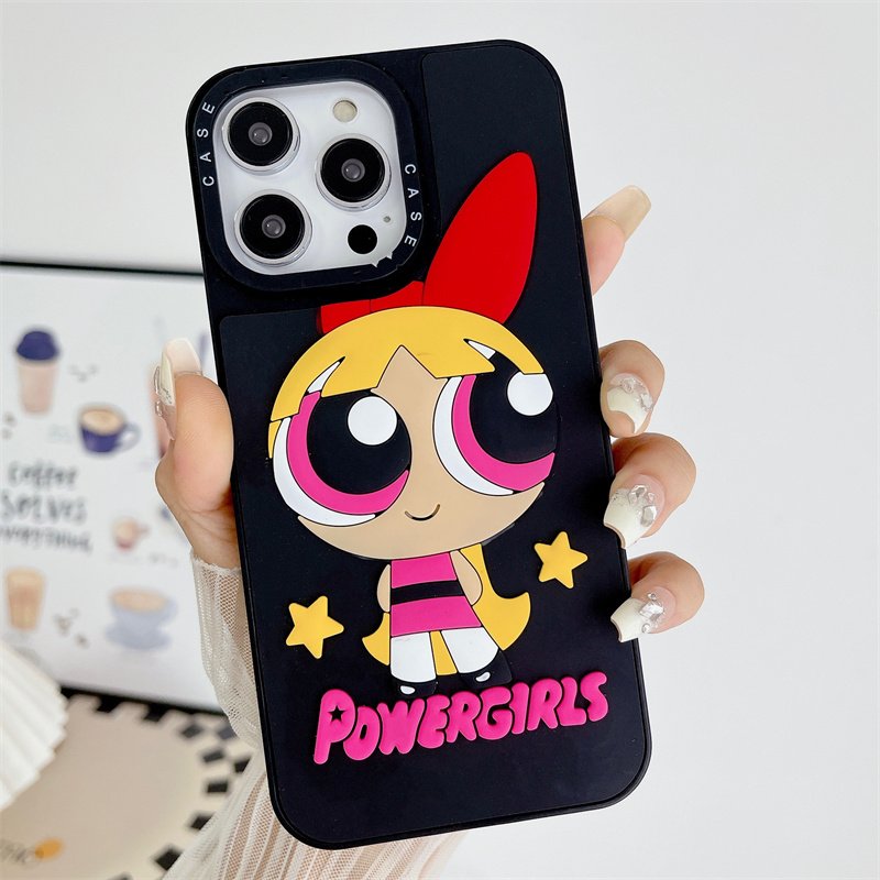 In Bulk Fashion mickey 3d Silicone Phone Case For Iphone 11 Pro Max 12 13 14 15 Plus Xr for Samsung Protection Phone Case