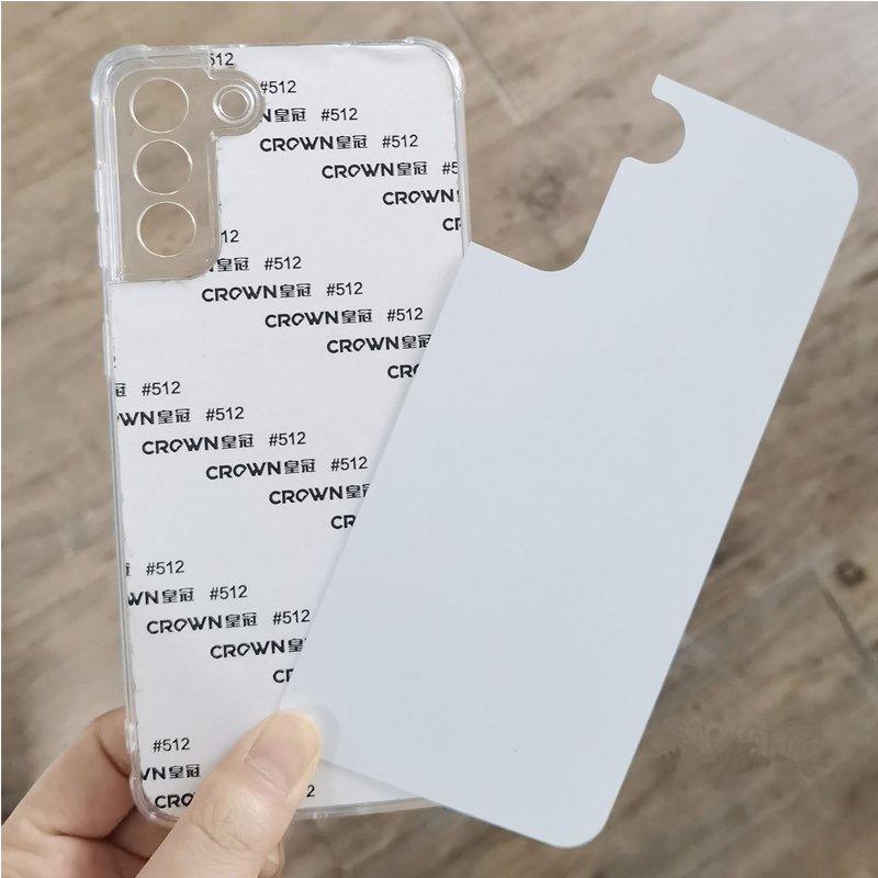 High quality 2D sublimation clear impact TPU phone cases cover for Samsung S24 cell shell blank material bulk order