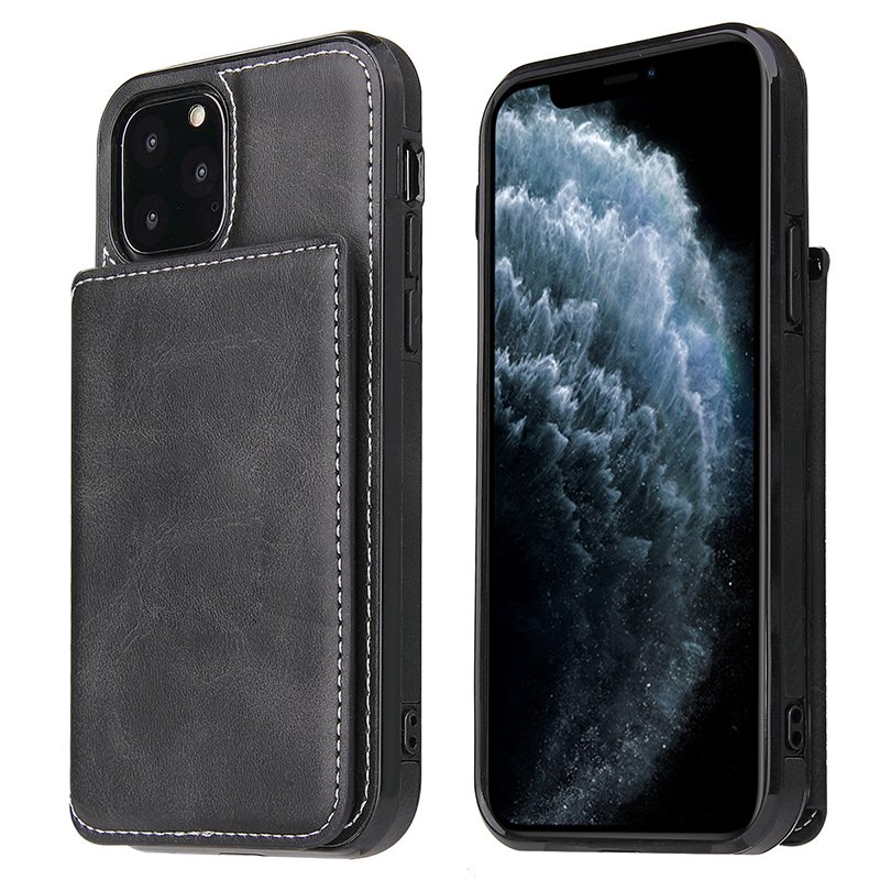 2023 Wholesale mobile phone case Magnetic ID credit card cell phone case for iphone 15 pro