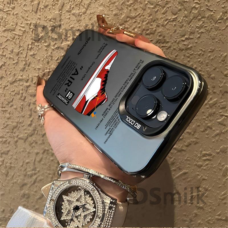 Sneakers Phone Case for iPhone 15 14 13 Pro 12 11 Pro Xs X XR Max 8 7 SE Aurora Hard TPU Cases Back Cover