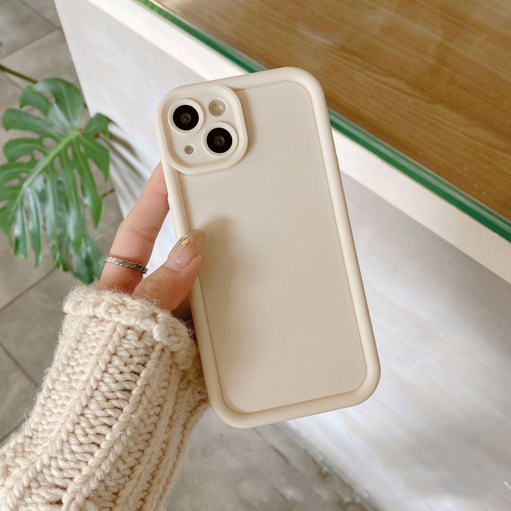 Colorful Shockproof Soft Matte Silicone Mobile Phone Case For iPhone 16 Pro Max 16 Plus 16 Pro Cute Girls Women Case Cover