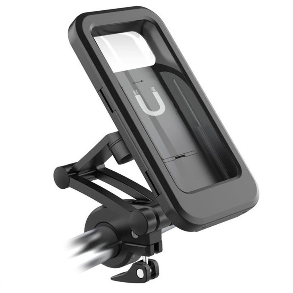 New Image Bicycle Motorcycle Phone Holder Case Bike Phone Bag for Mobile Smartphone Stand Support Scooter Cover Touch Screen