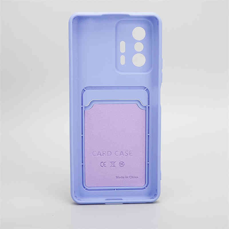 for Xiaomi 11T TPU Phone Case With Card Slot Shockproof Wallet Mobile Phone Case for Xiaomi MI 11T Pro