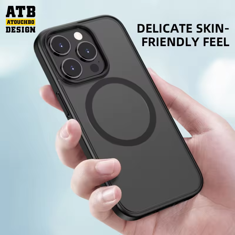 Factory wholesale New Designer Matte Magnetic Phone Cases for iPhone 15 15 Plus 15 Pro 15 Plus