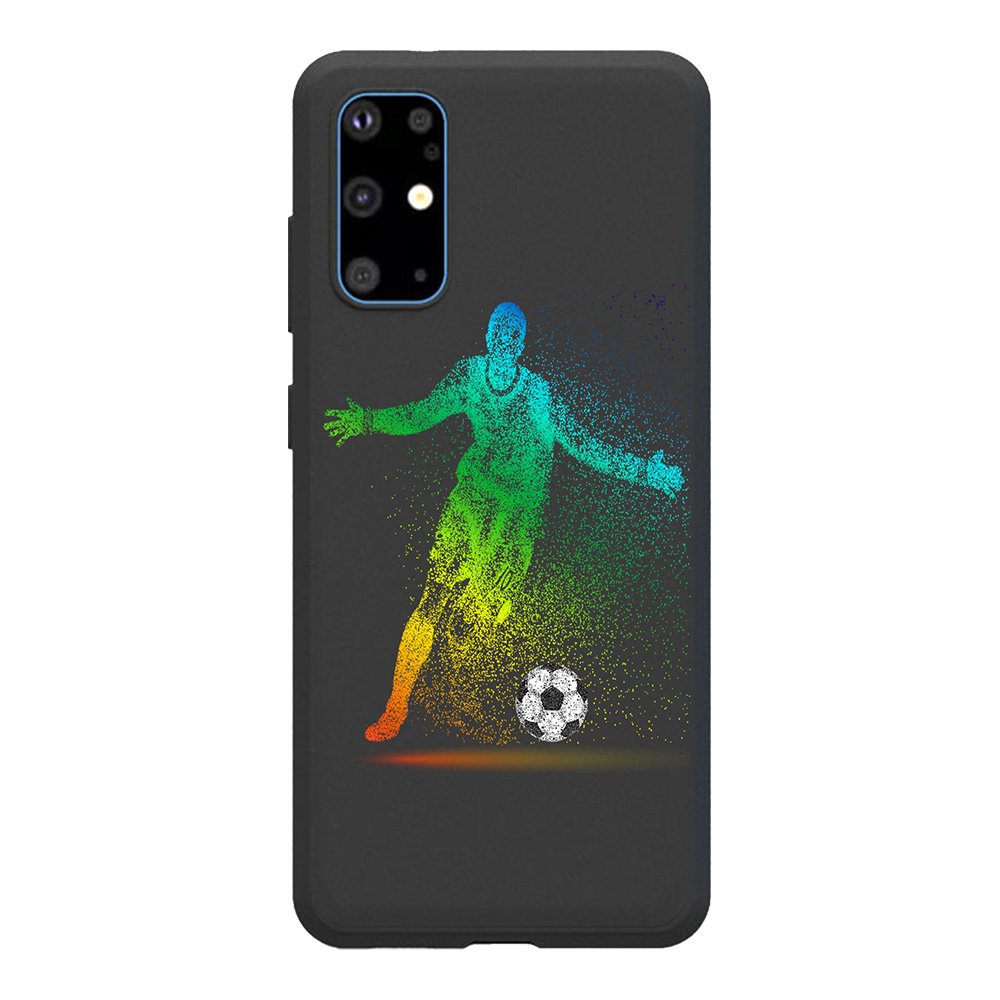 Football sport Soft TPU Mobile Phone Case For Samsung Galaxy S22 Ultra