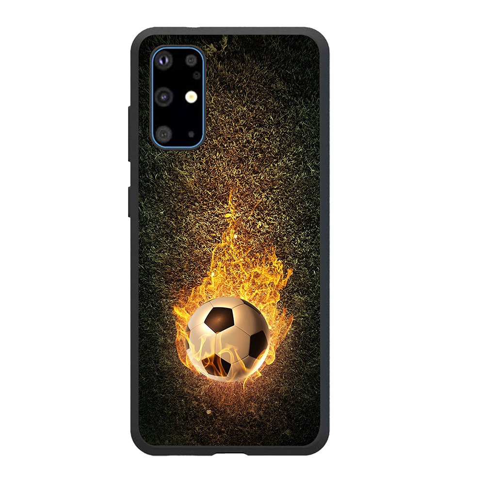 Football sport Soft TPU Mobile Phone Case For Samsung Galaxy S22 Ultra