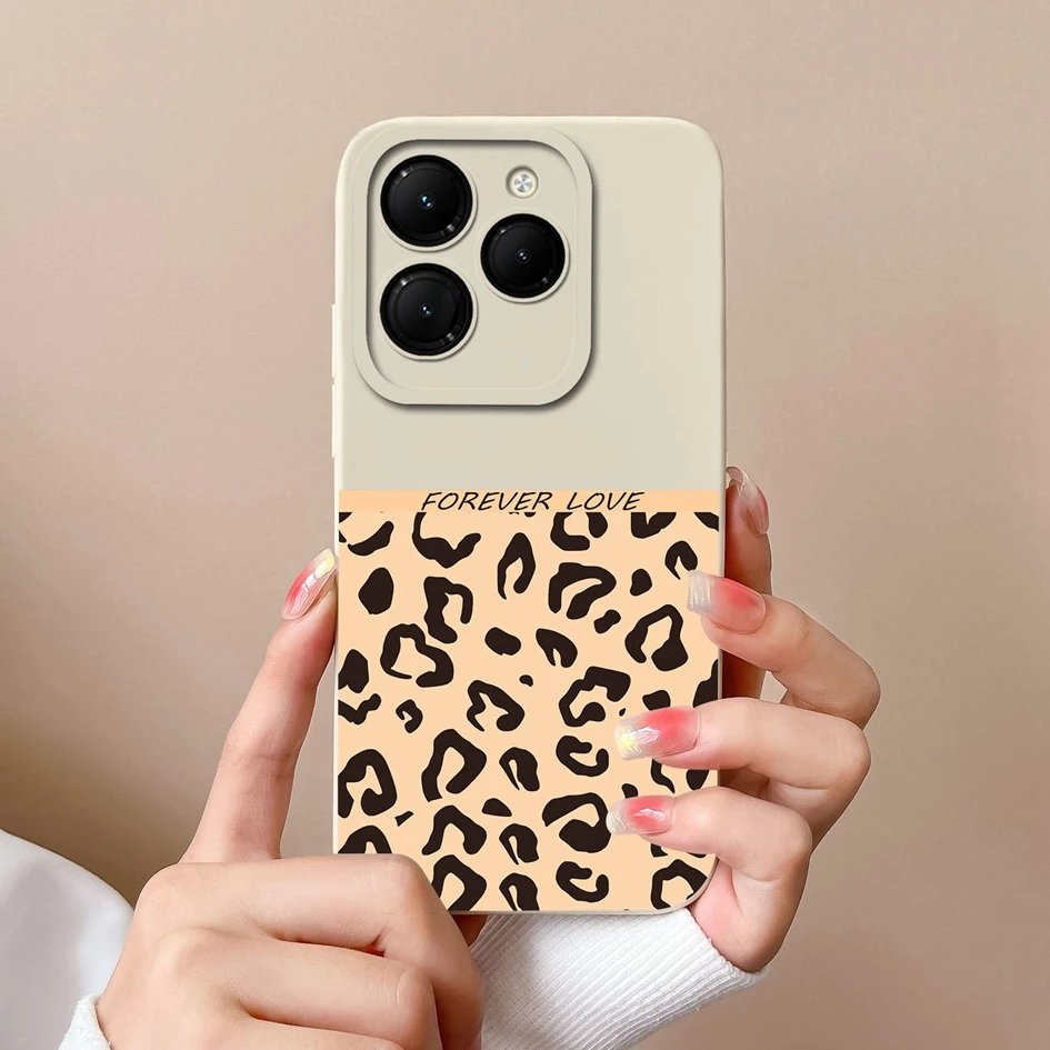 For Infinix Hot 40i 40 Pro Phone Cases Cover Cute Cartoon Pattern Matte Soft Silicone TPU Protective For Infinix Hot 40Pro Funda