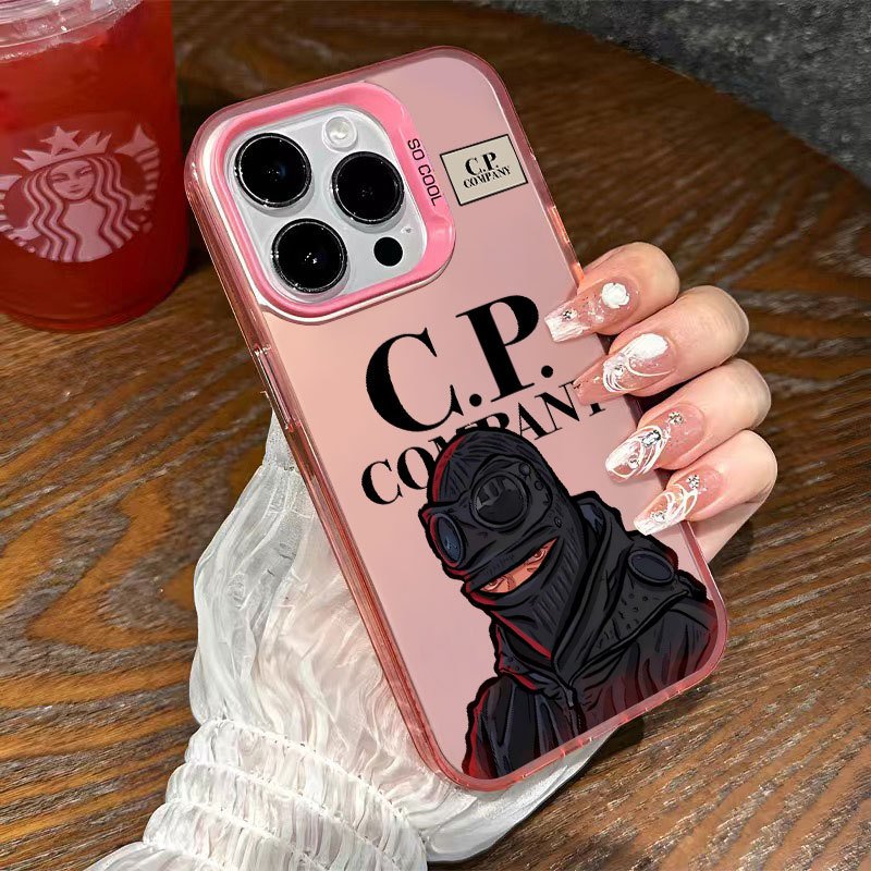 Fashion design trending products color silver IMD c.p phone case for iPhone 11 12 13 14 15 16 promax anti-fall phone accessories
