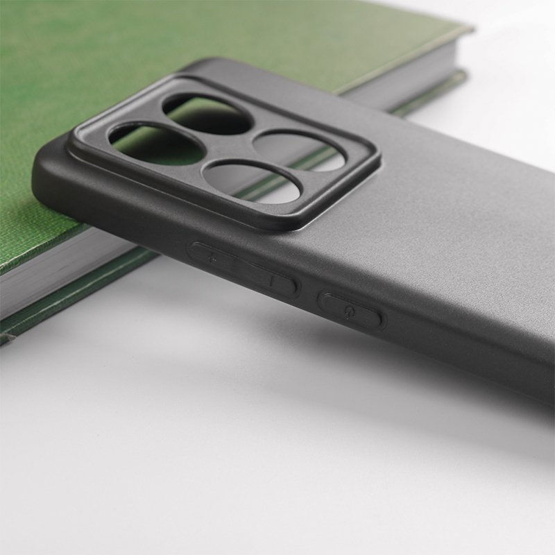 Matte Silicone Phone Case For Xiaomi 14T Pro Black TPU Back Cover Mobile Phone Cases