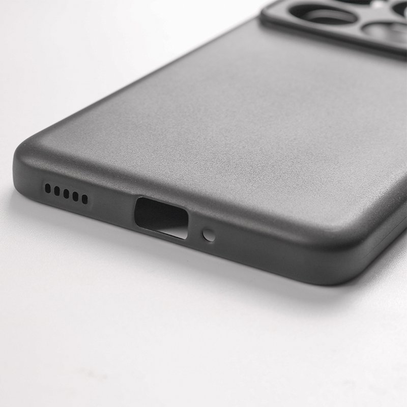 Matte Silicone Phone Case For Xiaomi 14T Pro Black TPU Back Cover Mobile Phone Cases