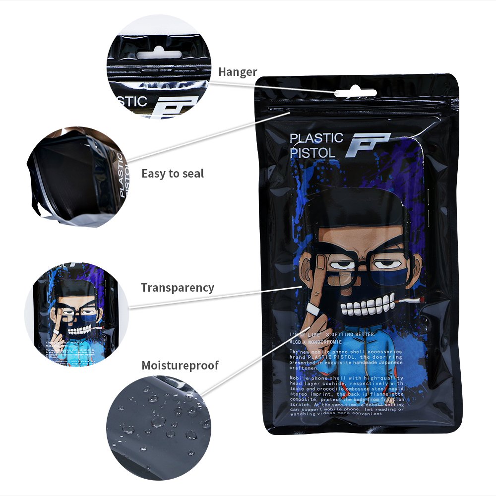 Universal waterproof OPP mobile phone cases clear plastic bag water proof cell phone bag