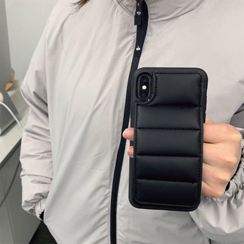 Hot Selling New Style Down Jacket Series Protective Case For Iphone Mobile Phone Case