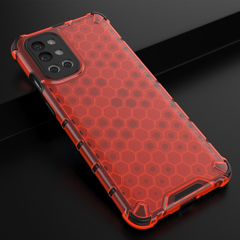 Honeycomb Heat Dissipation Protective Case for OnePlus 9R White Anti-Fall Mobile Phone Case Mobile Phone Case