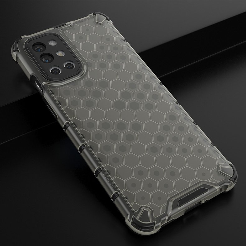 Honeycomb Heat Dissipation Protective Case for OnePlus 9R White Anti-Fall Mobile Phone Case Mobile Phone Case