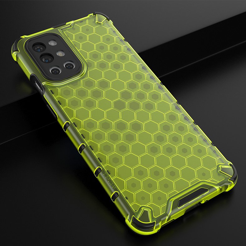 Honeycomb Heat Dissipation Protective Case for OnePlus 9R White Anti-Fall Mobile Phone Case Mobile Phone Case