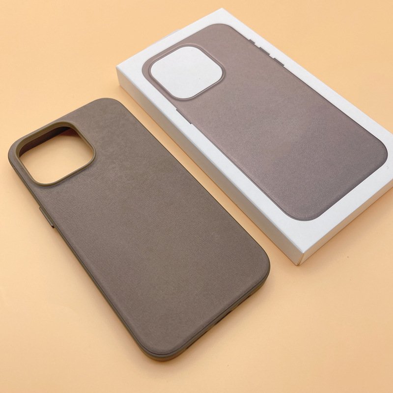 Durable Original Fine Woven Fabric Magnetic Case with Animation For iPhone 15 Pro Max Finewoven case for iphone 15 Pro