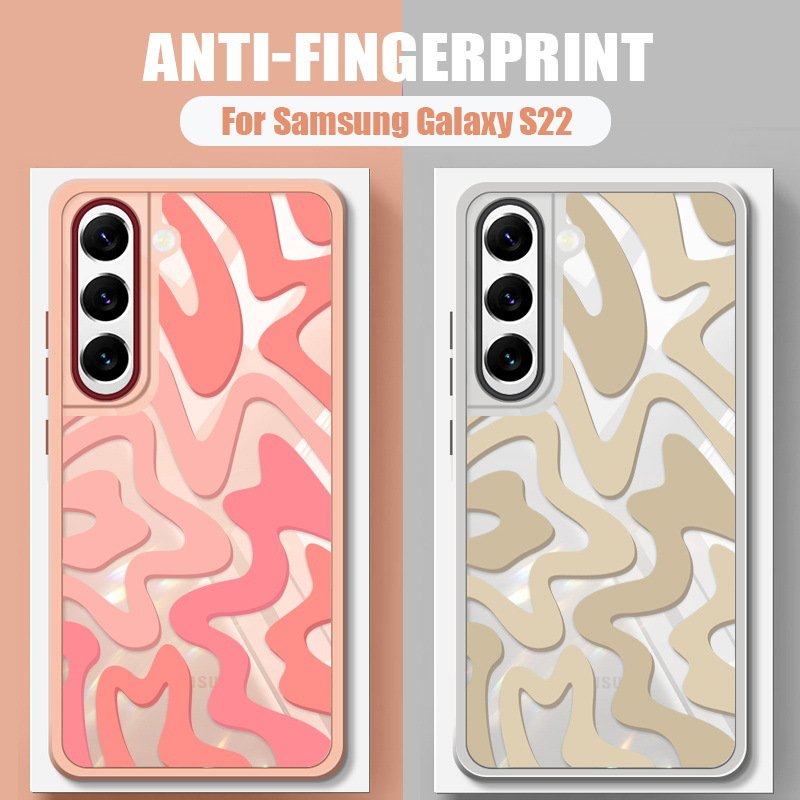 Camouflage stripes Phone Case colorful For Samsung S20 S21Ultra S22 S23 S24 A54 A34 Soft TPU+PC Mobile Phone Case