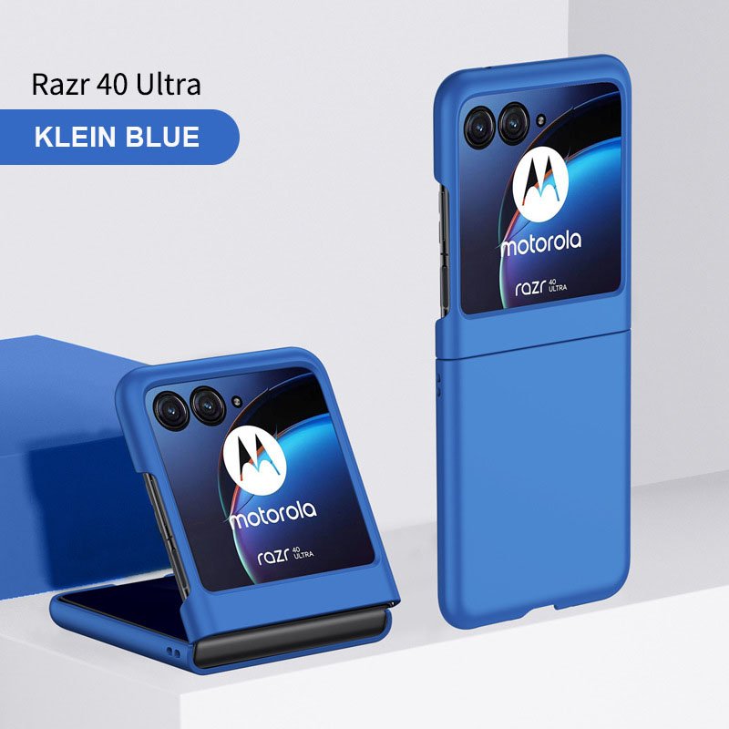 New Arrival Luxury Foldable Case Frosted Hard PC Case Folding Cell Phone Cover for Motorola RAZR 40ultra PVC Bag Shockproof Jmax
