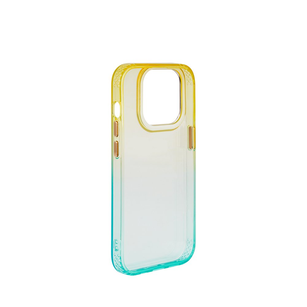 Anti-shock In 4 Corners TPU Transparent Gradient Case For iPhone 11 12 13 14 Pro Max 5g mobile phone cases