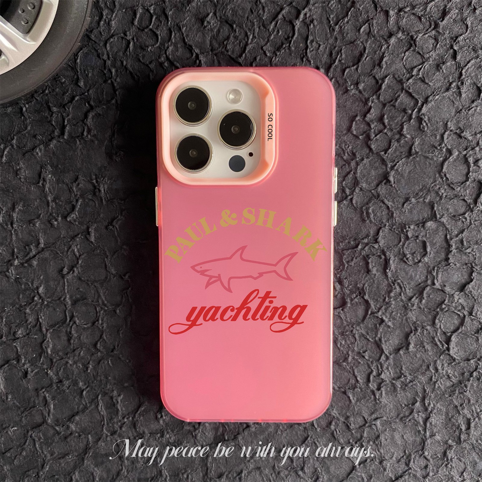 Hot Sale Hard Plastic Mobile Phone Cover For iPhone 11 12 13 14 15 16 Pro Max Paul Shark Trendy Case
