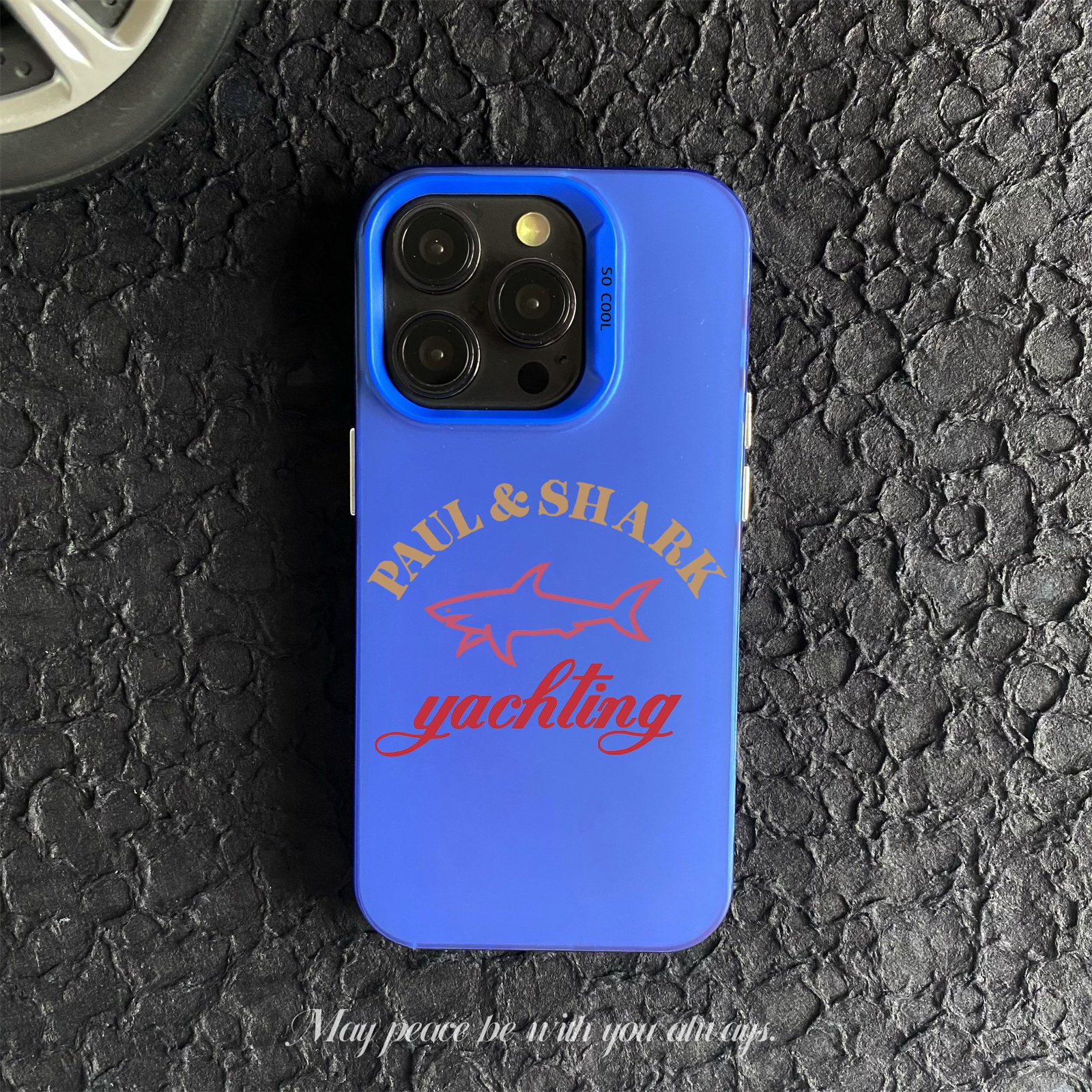 Hot Sale Hard Plastic Mobile Phone Cover For iPhone 11 12 13 14 15 16 Pro Max Paul Shark Trendy Case