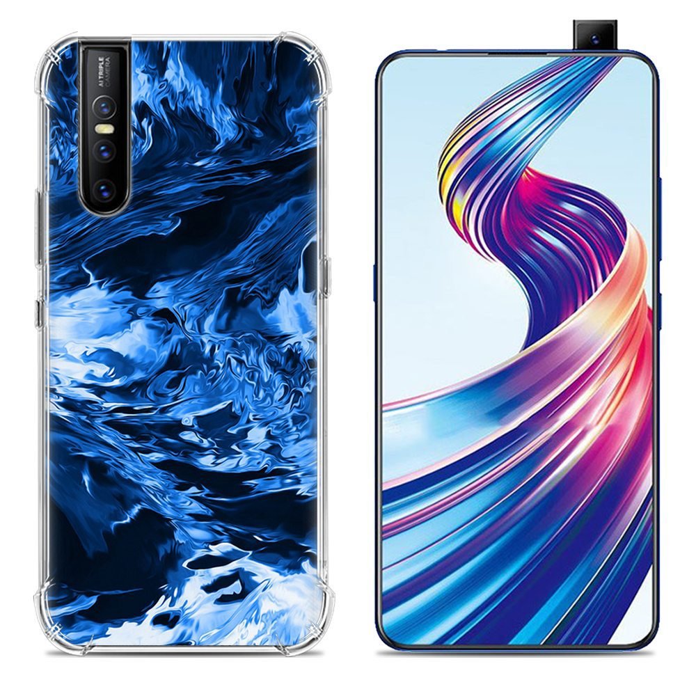 Beautiful Flower Design Mobile Phone Back Cover For Vivo V15 Pro Case