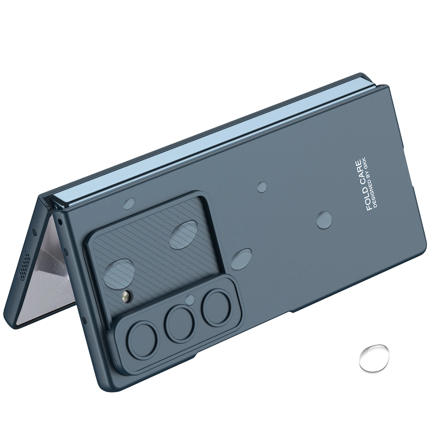 Hard PC Shockproof Phone Cover for Samsung Galaxy Z Fold 6 Case with Screen Protector Camera Protection
