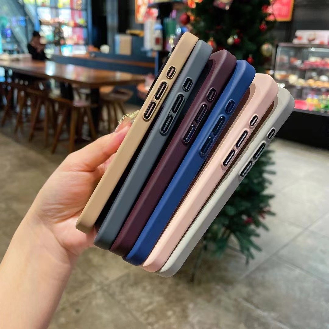 Luxury For magnetic Wireless Charge Case For iPhone 16 Pro Max 15 14 13 12 Matte Silicone Magnetic Shockproof Protection Cover