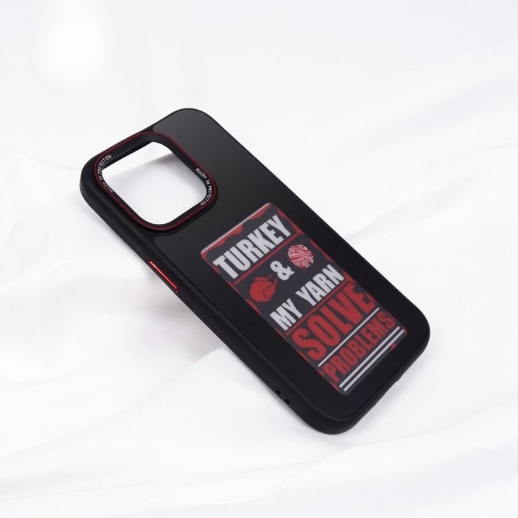 MRYES Luxury Design 2023 Custom Logo Brand E Ink Smart DIY Phone Case For iPhone 14Pro Max iPhone 15 Pro Max