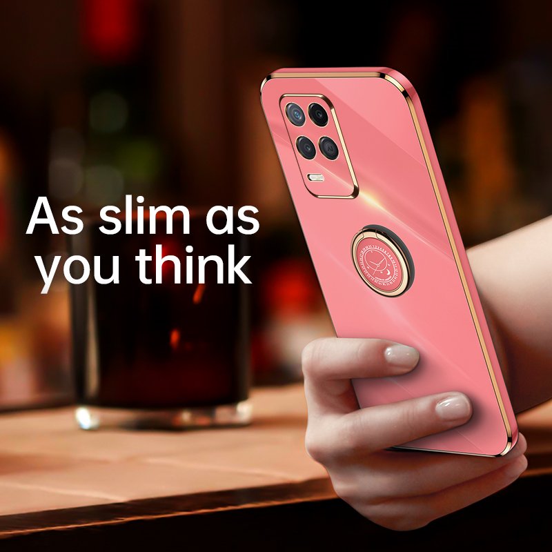 2 in 1 2022 Fashion TPU Mobile Phone Covers Latest for OPPO A54 4G Kickstand Cover Bulk Electroplated Phone Case