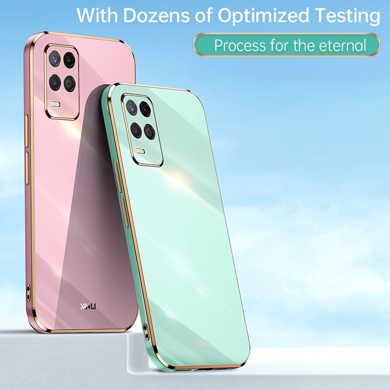 2 in 1 2022 Fashion TPU Mobile Phone Covers Latest for OPPO A54 4G Kickstand Cover Bulk Electroplated Phone Case