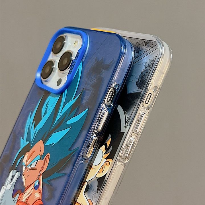 Fashion Anime Wukong Print Laser Cartoon Mobile Phone Case For iPhone 11 12 13 14 15 16 pro max Hard Shock proof Back Cover