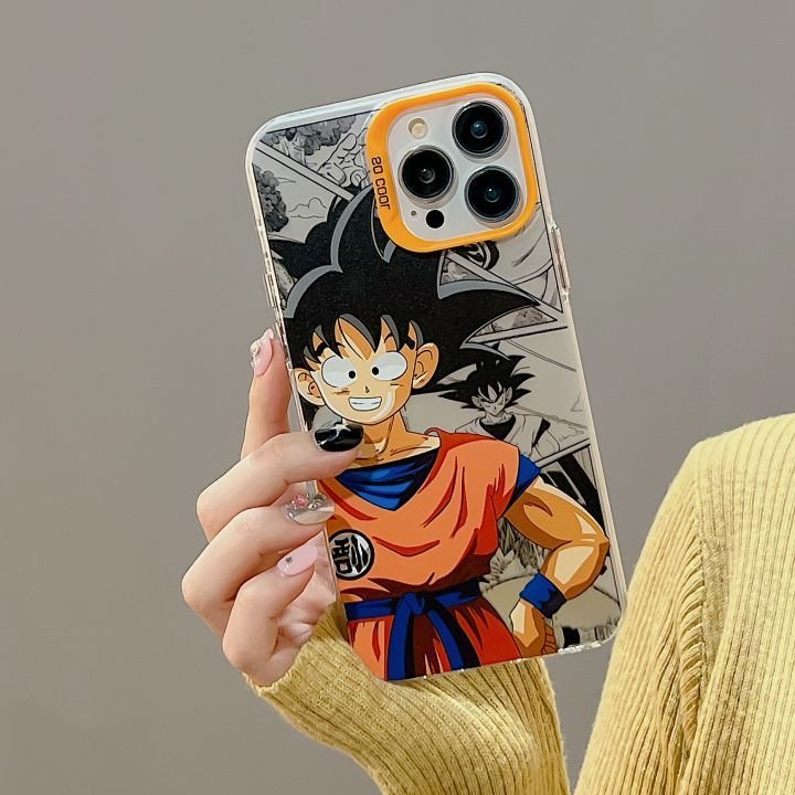Fashion Anime Wukong Print Laser Cartoon Mobile Phone Case For iPhone 11 12 13 14 15 16 pro max Hard Shock proof Back Cover