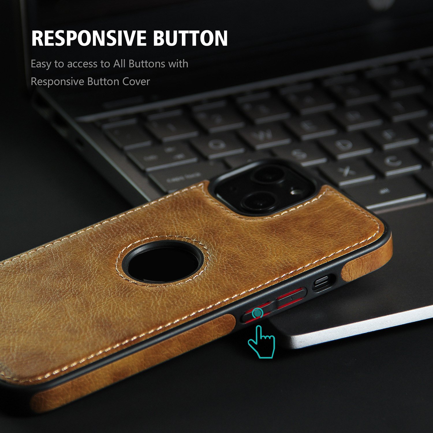 Leather Back Cover for iPhone 14 Pro Max 15 Man Luxury Black Brown PU Thin Slim Phone Cover for iPhone 16 PU Leather Back Cover
