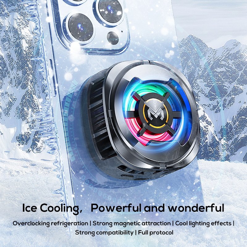 MEMO CX06 Magnetic Ice Cooling Pad Gaming Cooler Mobile Phone