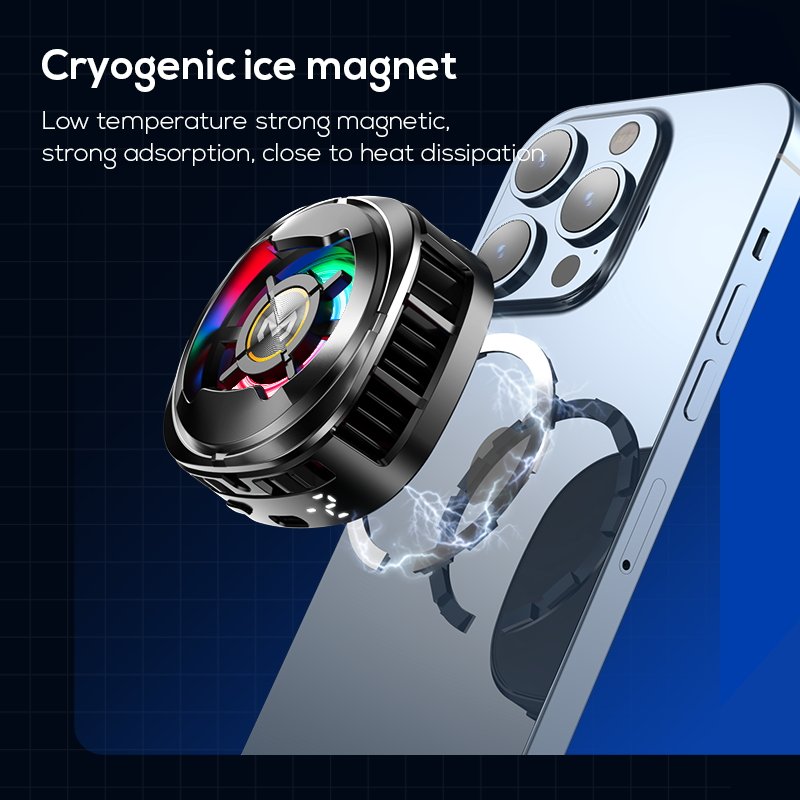 MEMO CX06 Magnetic Ice Cooling Pad Gaming Cooler Mobile Phone
