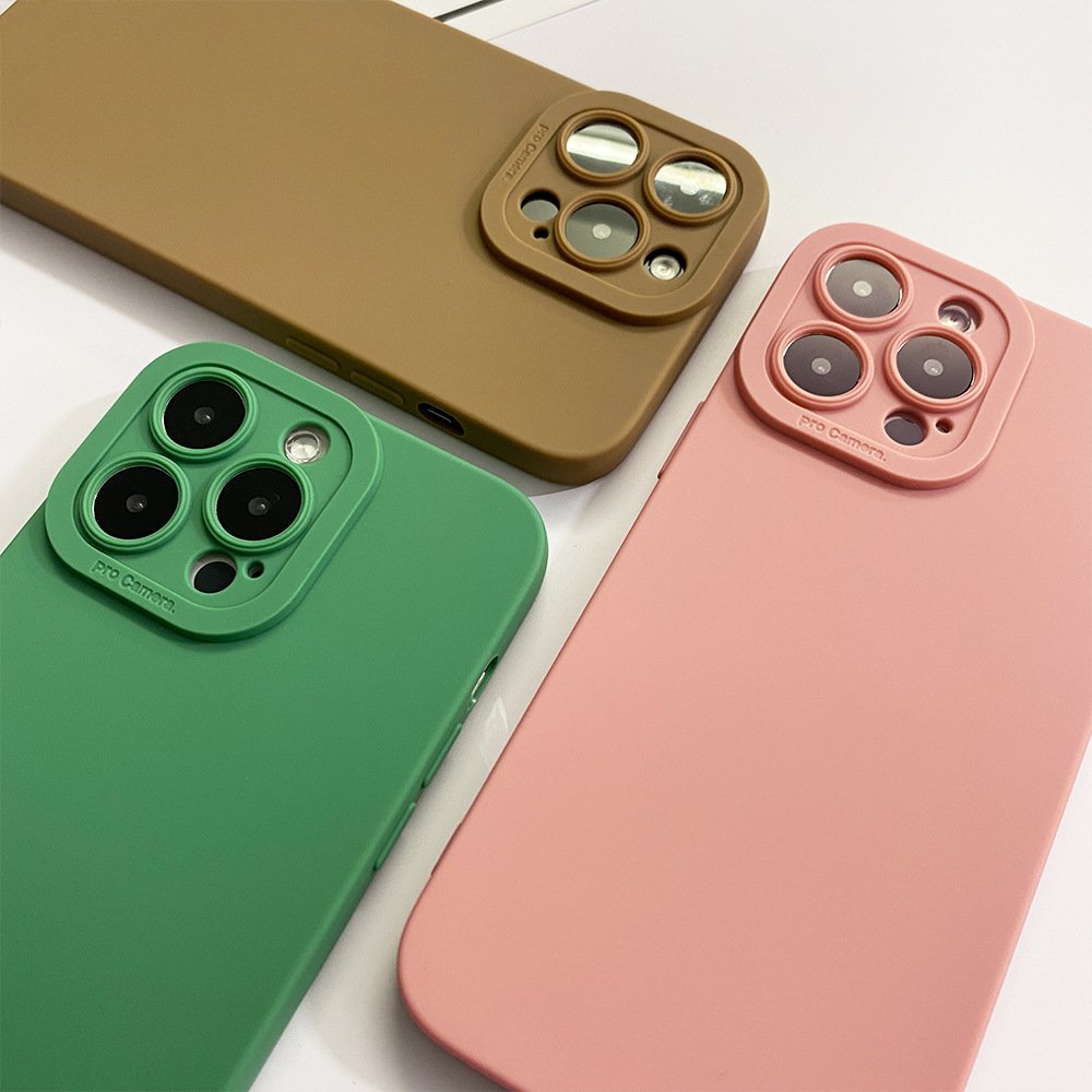 New Design Candy Color Luxury Phone Case For Iphone 15 14 13 12 11 Pro Max Xs Max Soft Tpu Custom Mobile Cover Phone Case