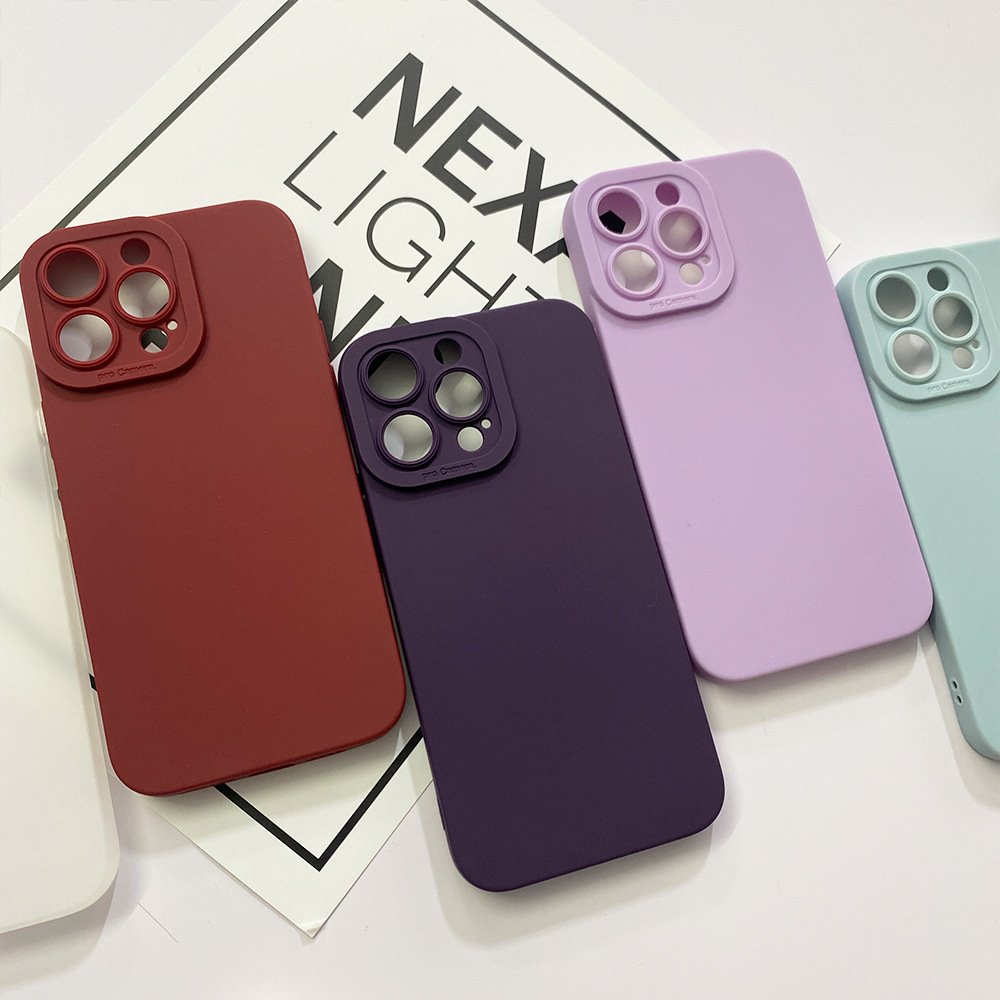 New Design Candy Color Luxury Phone Case For Iphone 15 14 13 12 11 Pro Max Xs Max Soft Tpu Custom Mobile Cover Phone Case