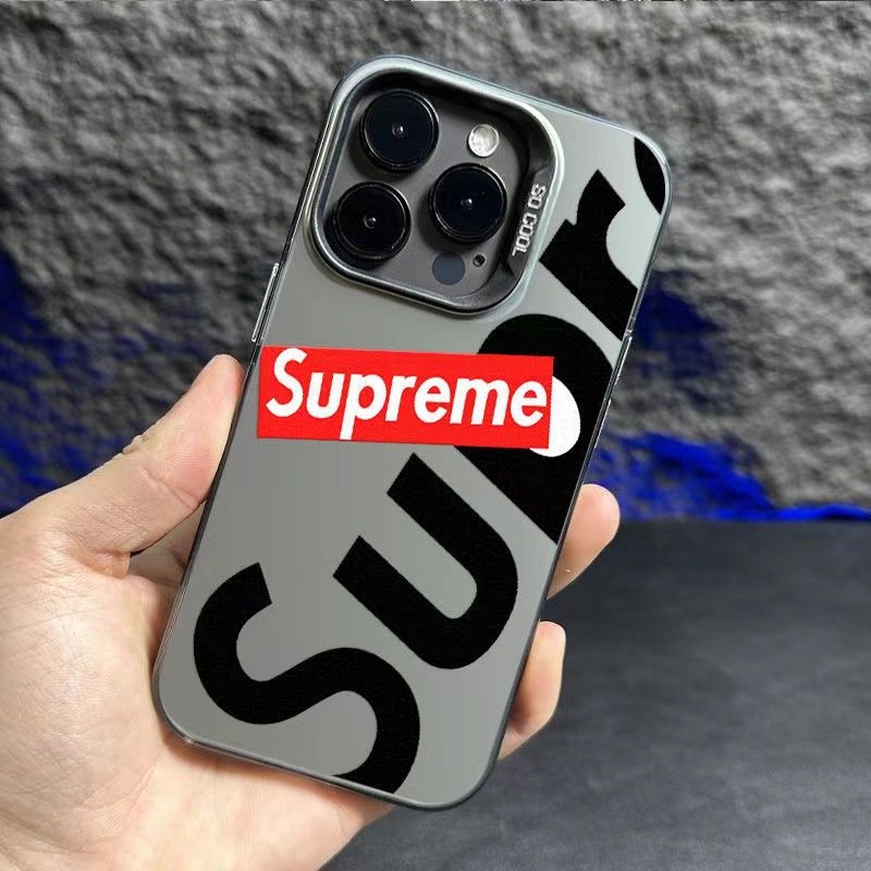New creative design Fashion Brand color silver IMD phone case for iphone 11 12 13 14 15 promax anti-fall phone accessories