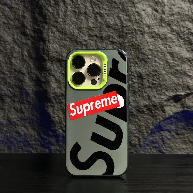New creative design Fashion Brand color silver IMD phone case for iphone 11 12 13 14 15 promax anti-fall phone accessories
