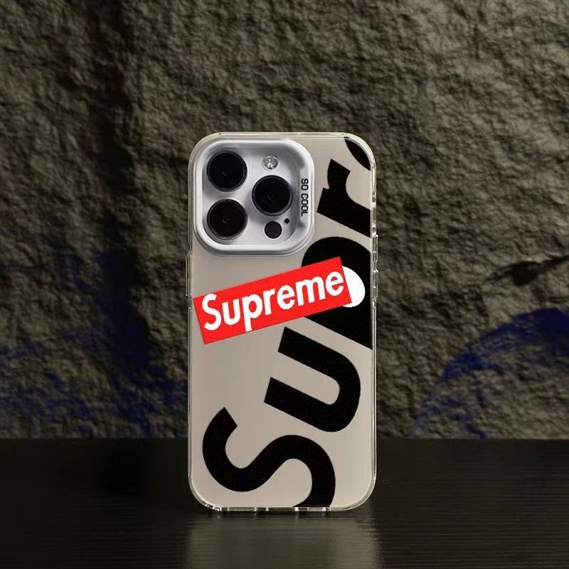 New creative design Fashion Brand color silver IMD phone case for iphone 11 12 13 14 15 promax anti-fall phone accessories