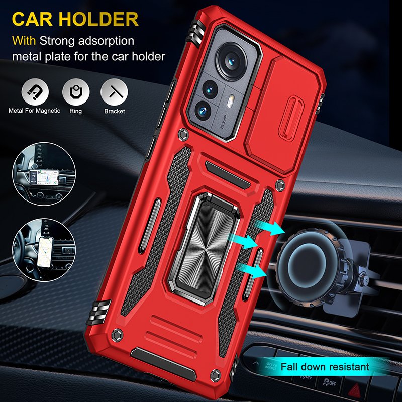 Hot Sale Share Lens Slider Protection Camera Mobile Phone Case For Xiaomi 12 Pro