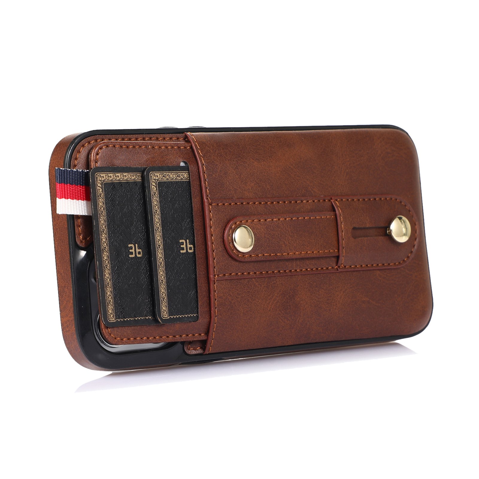 High Quality case For iPhone SE 3 2022 Premium PU Leather Kickstand Card Slots Cover for iPhone 6 7 8 SE Luxury Wallet Case