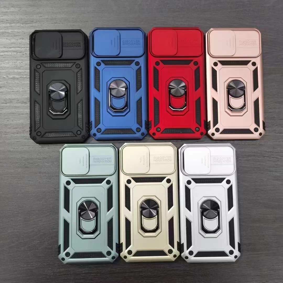 for S23 Ultra S22 Plus Case CamShield Case, with Slide Camera Cover Protector PC+TPU Phone Cover S23 Ultra