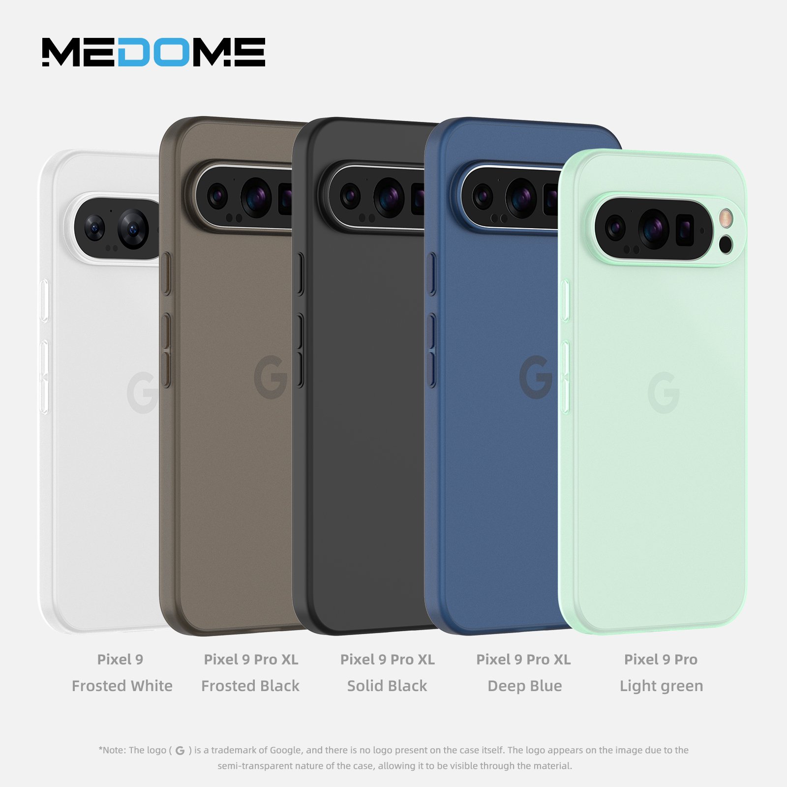 Medome Pixel 8 Case Customized Mobile Phone Case For Google 9 7 0.45mm Thin Matte PP Cell Phone Case Dropshipping Products 2024