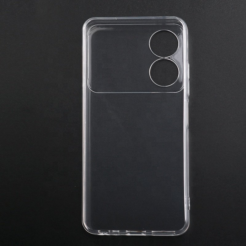 Wholesale customization black matte transparent clear tpu mobile phone case for ZTE Blade A54 A34 phone back covers