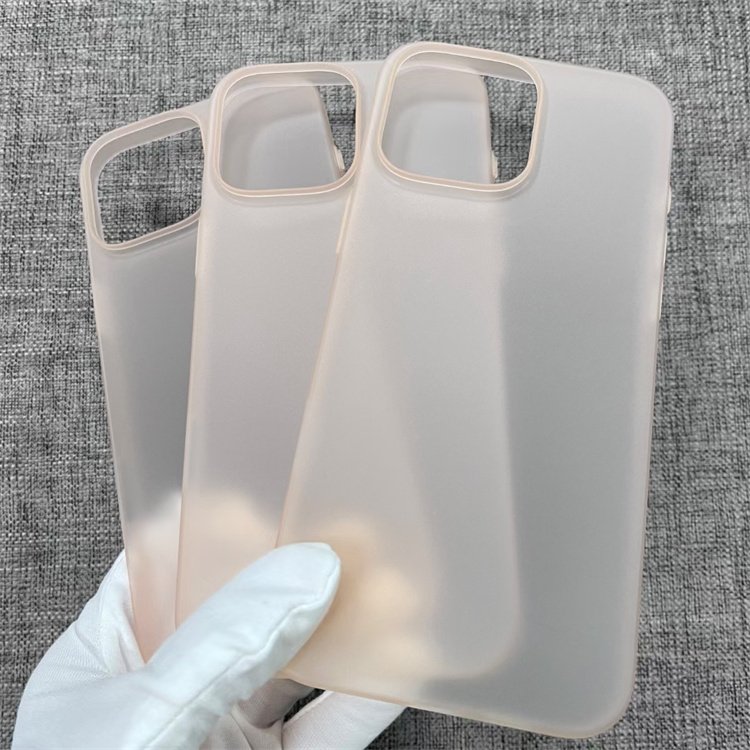 Fashion Super Thin PP Mobile Phone Case for iPhone 16 Pro Max 15 Plus 14 13 12 11 Matte Ultra Slim Protective Cover